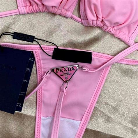 prada bikini swimwear.